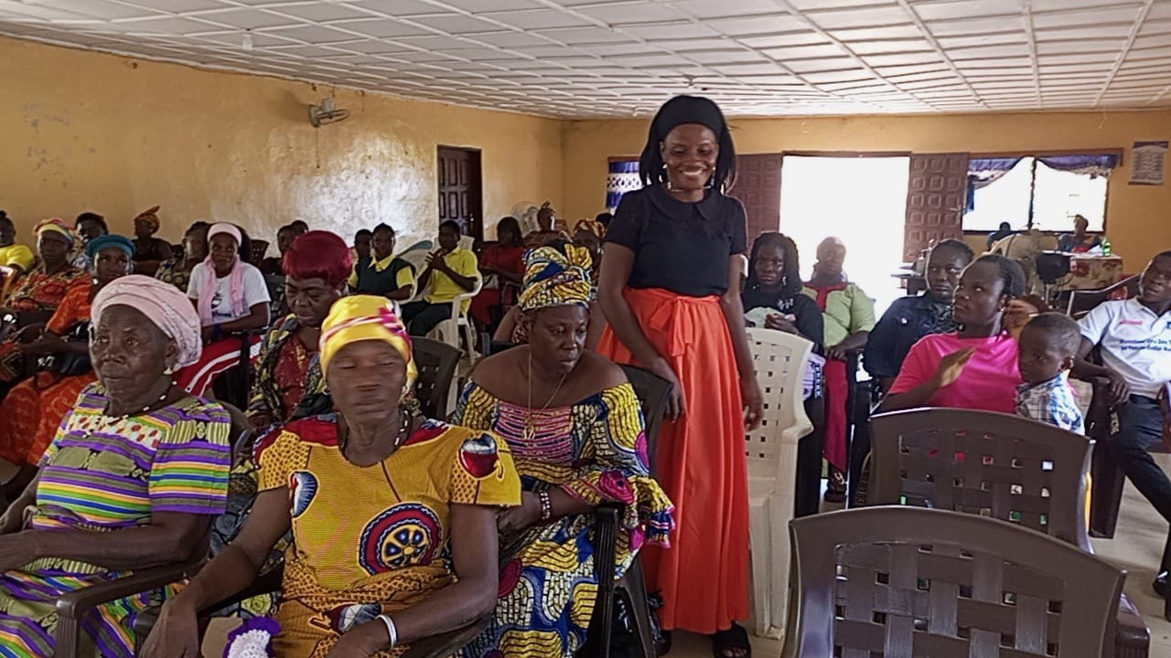 Group photo after an economic empowerment event