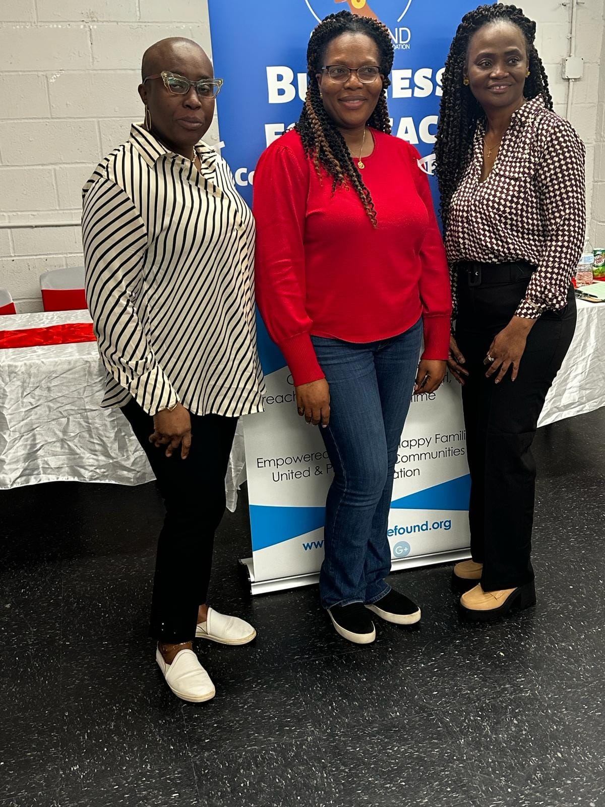 Group activity during a community visit