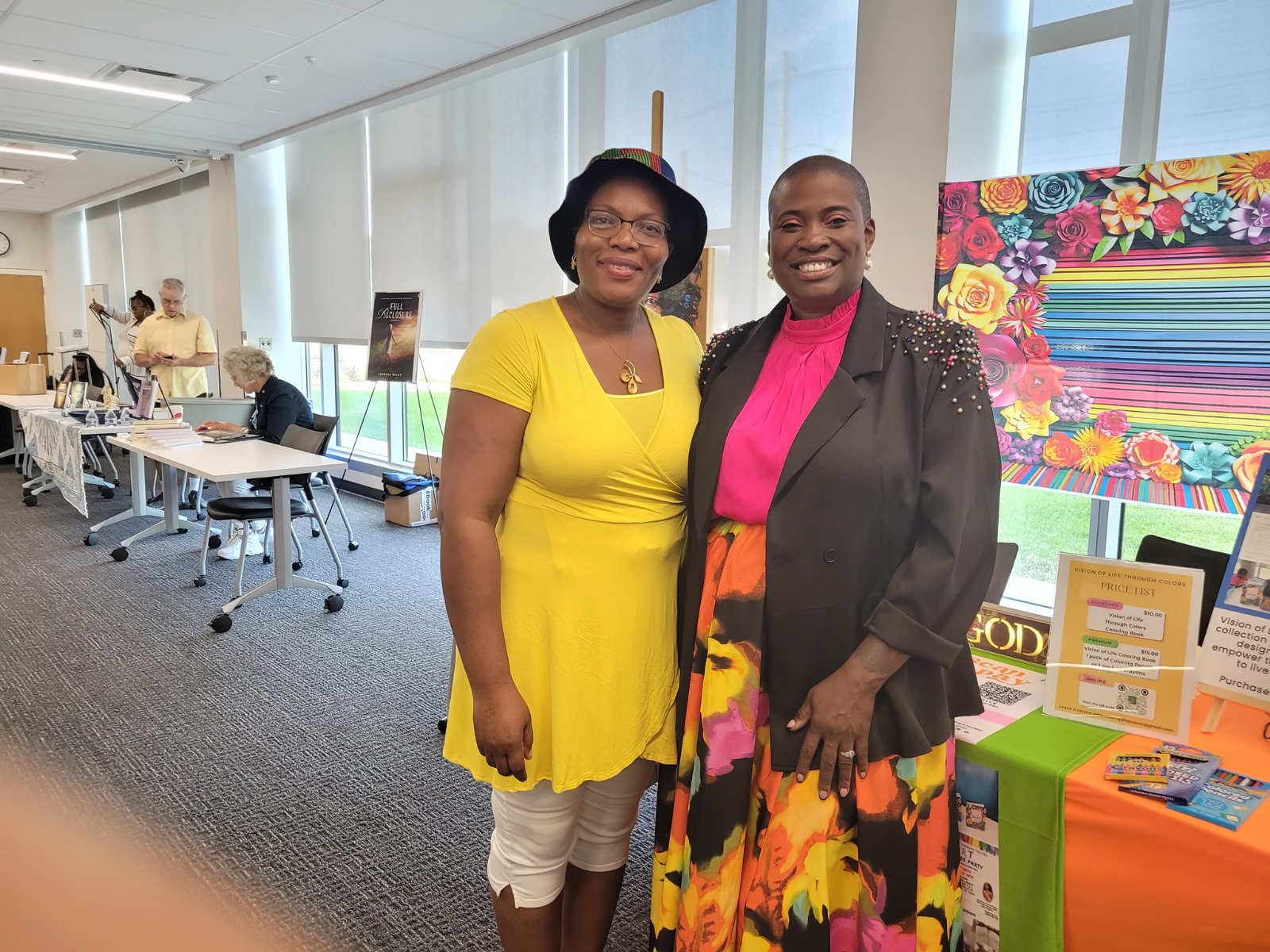 Women participating in a community meeting